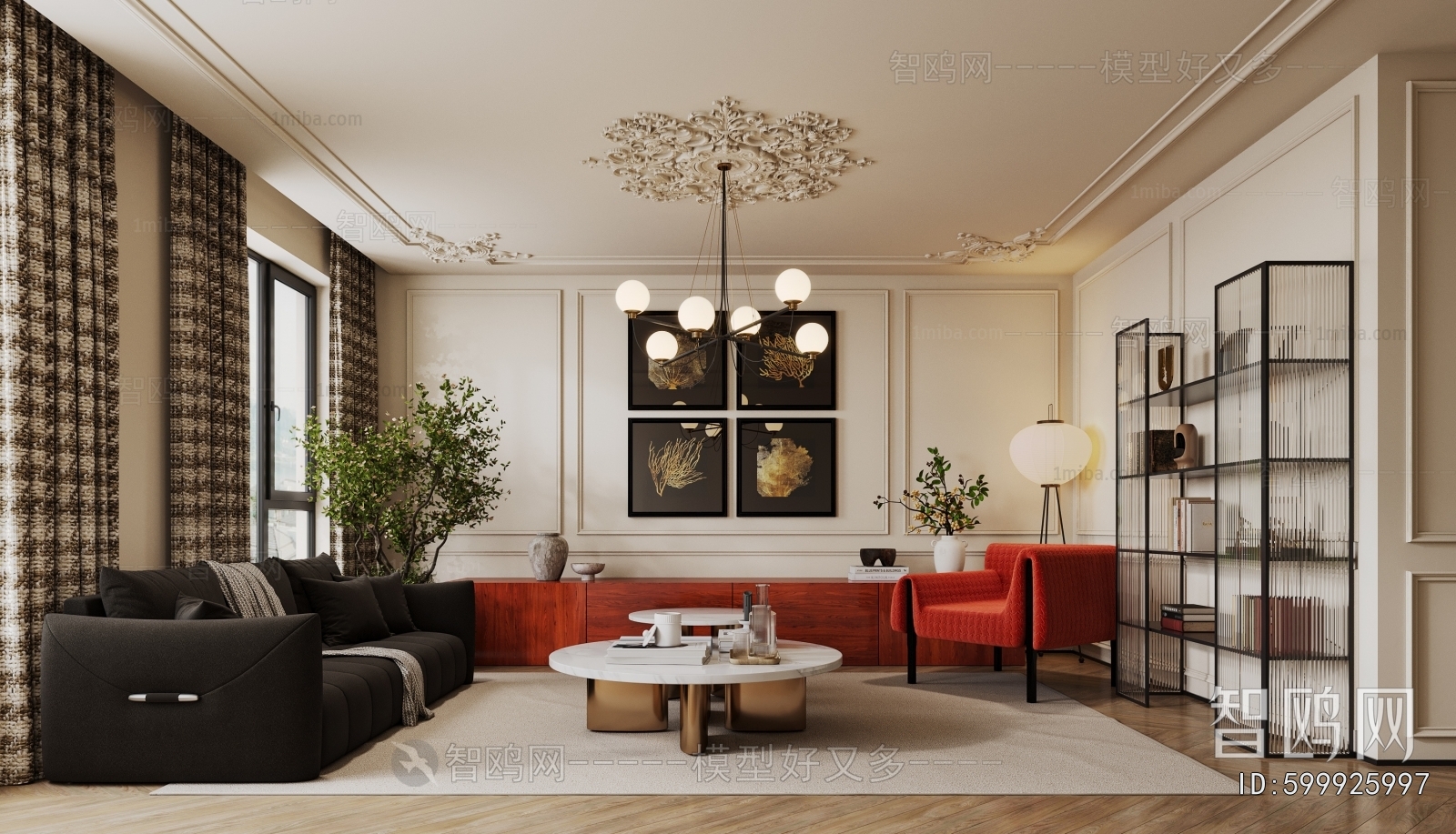 French Style A Living Room