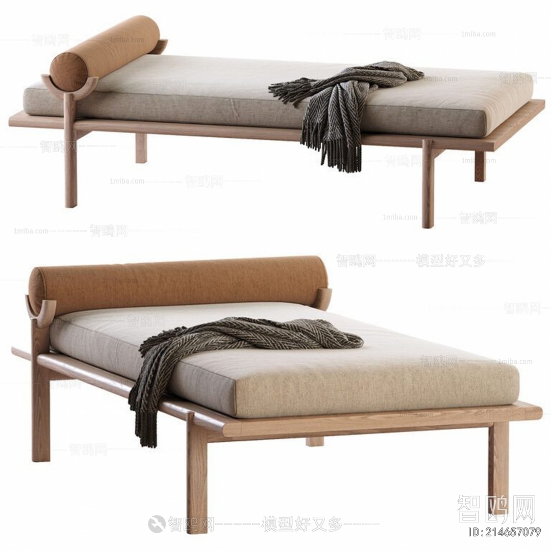 现代床尾凳