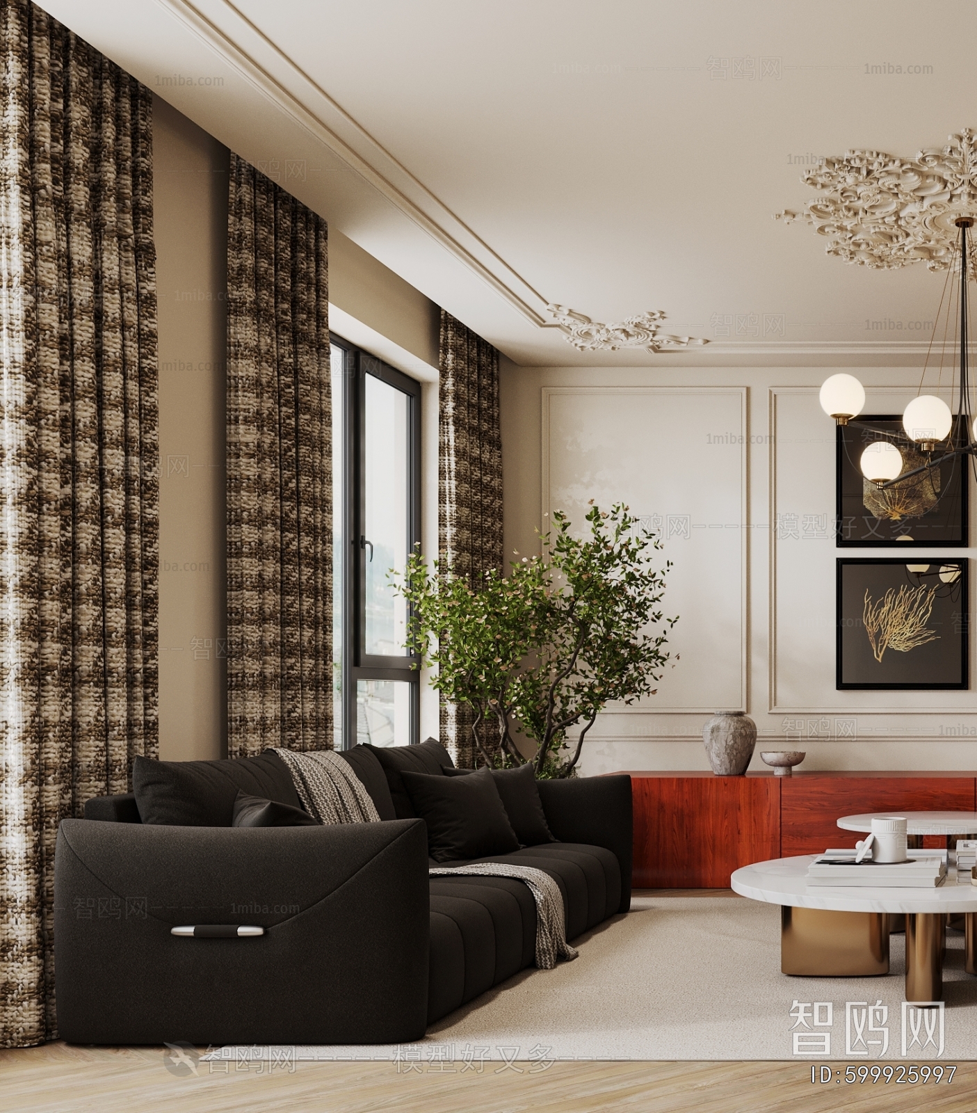 French Style A Living Room