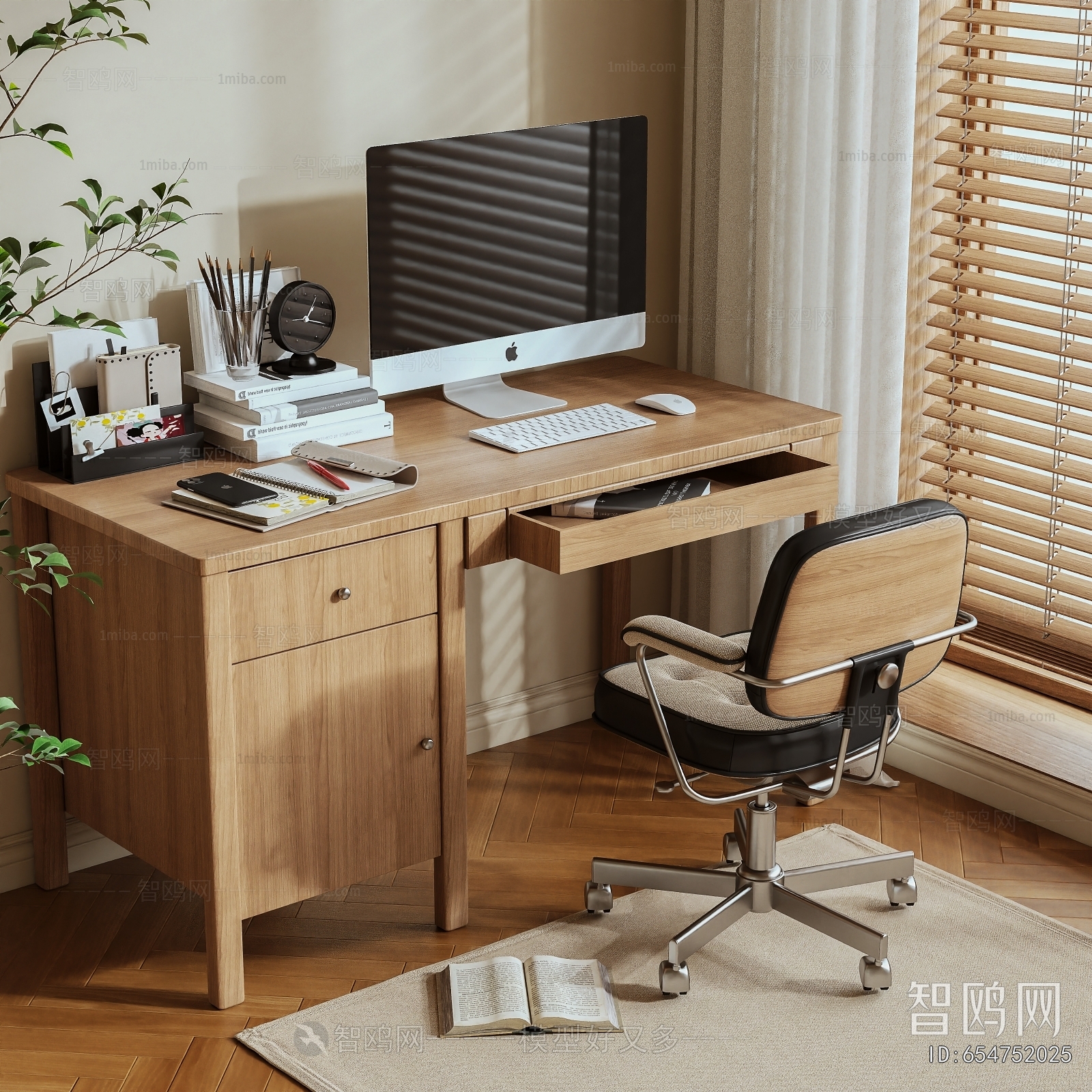 Modern Computer Desk And Chair