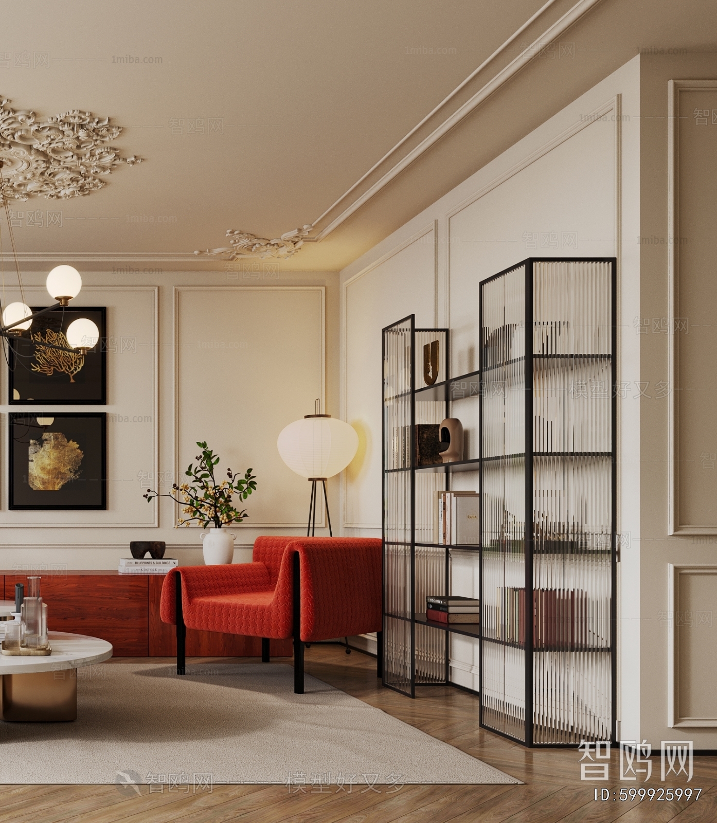 French Style A Living Room