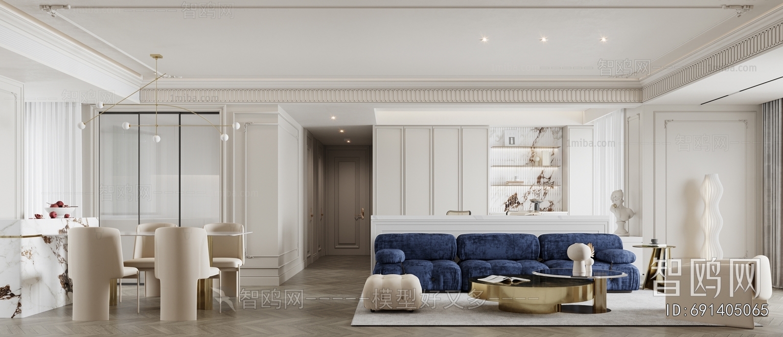 French Style A Living Room