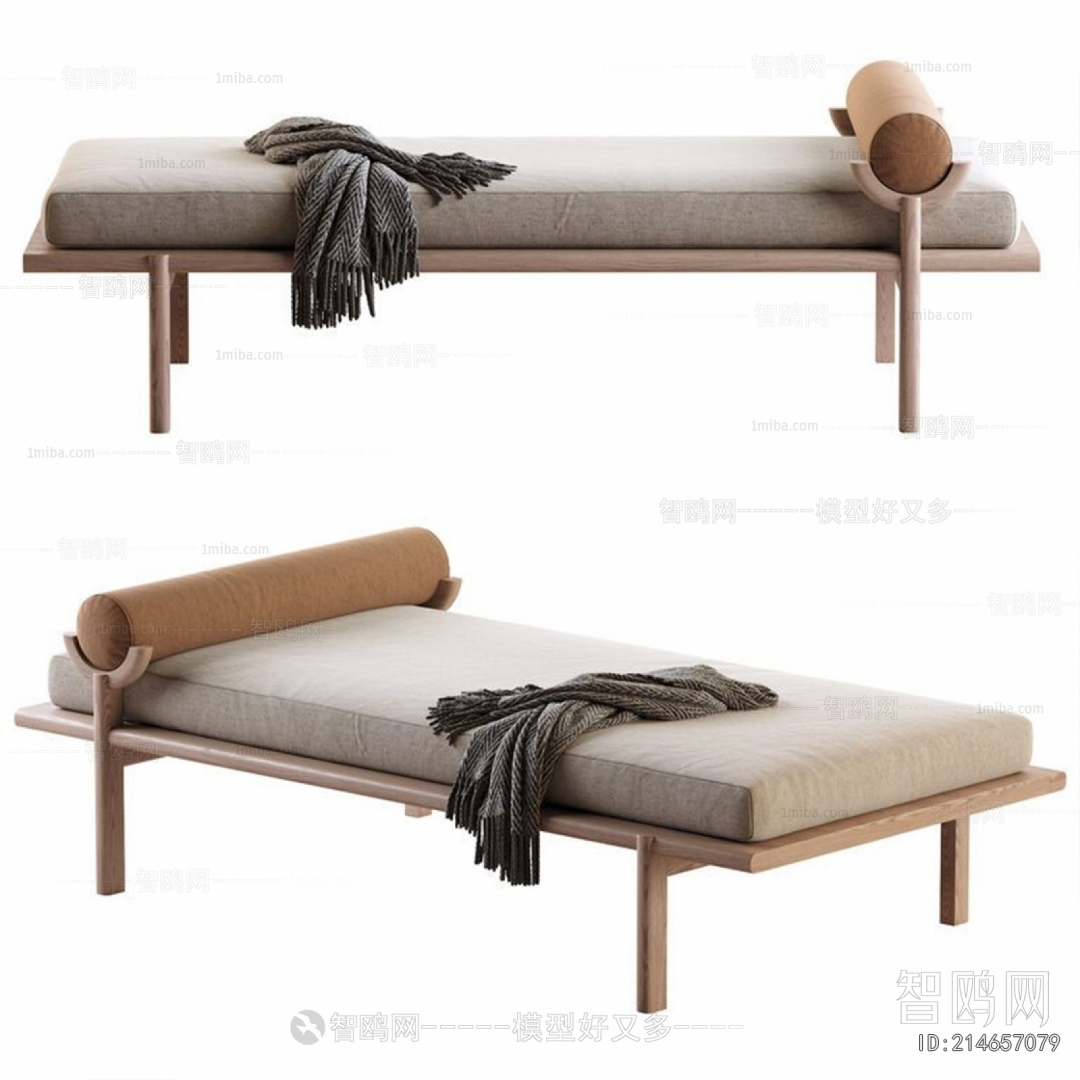 现代床尾凳