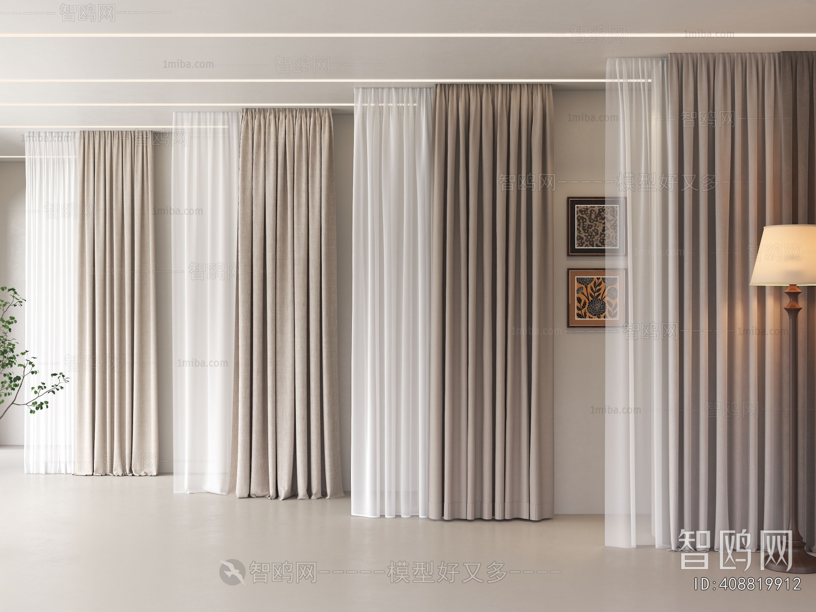 Modern The Curtain