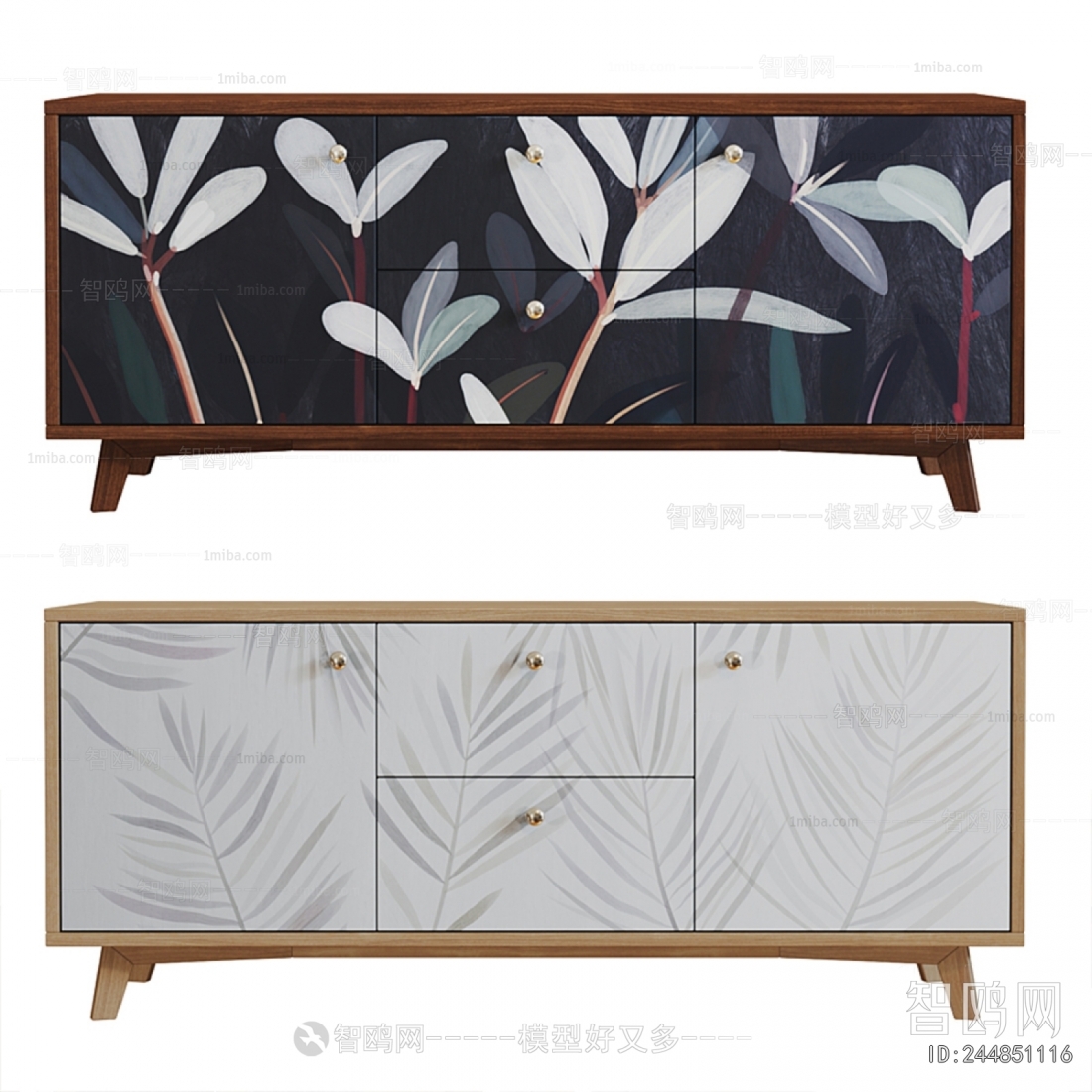 Nordic Style Side Cabinet