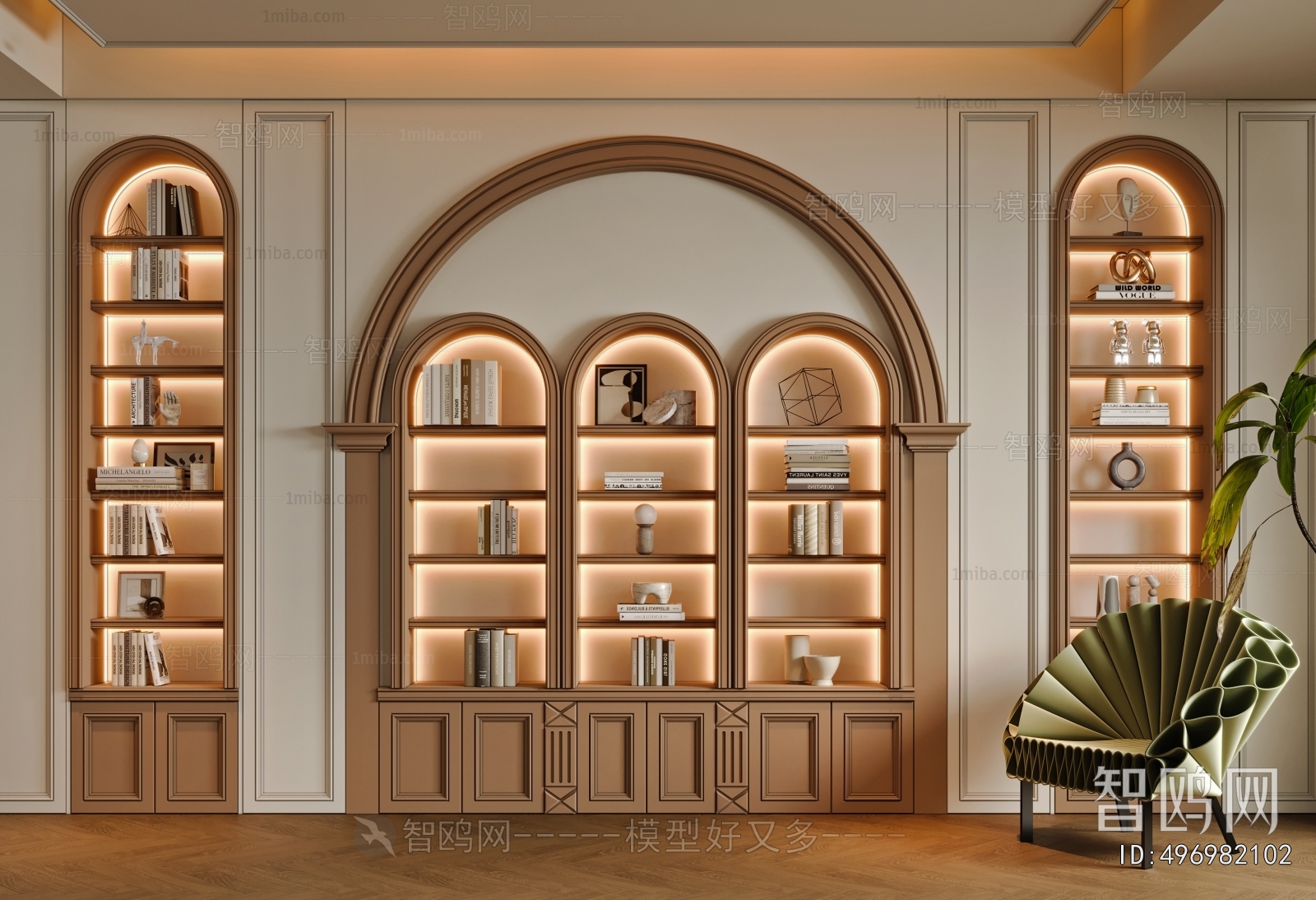 French Style Study Space