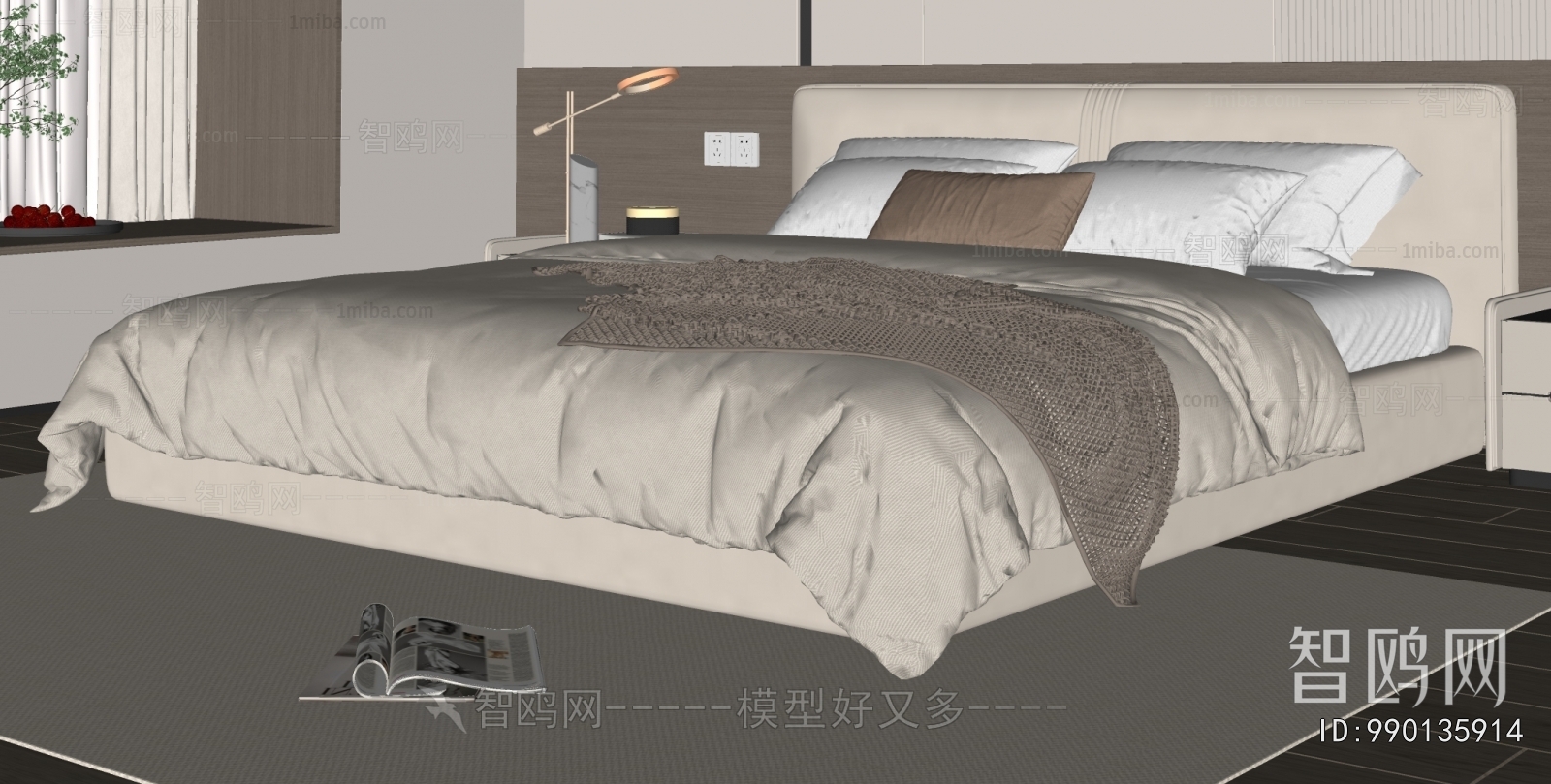 Modern Double Bed
