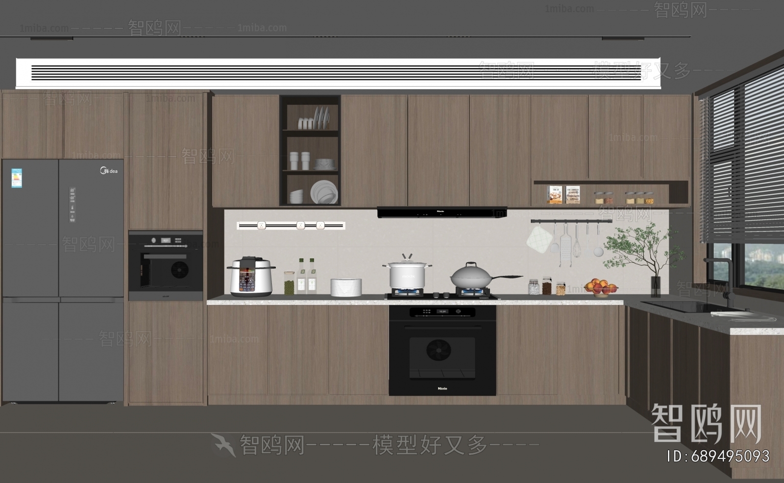 Modern The Kitchen