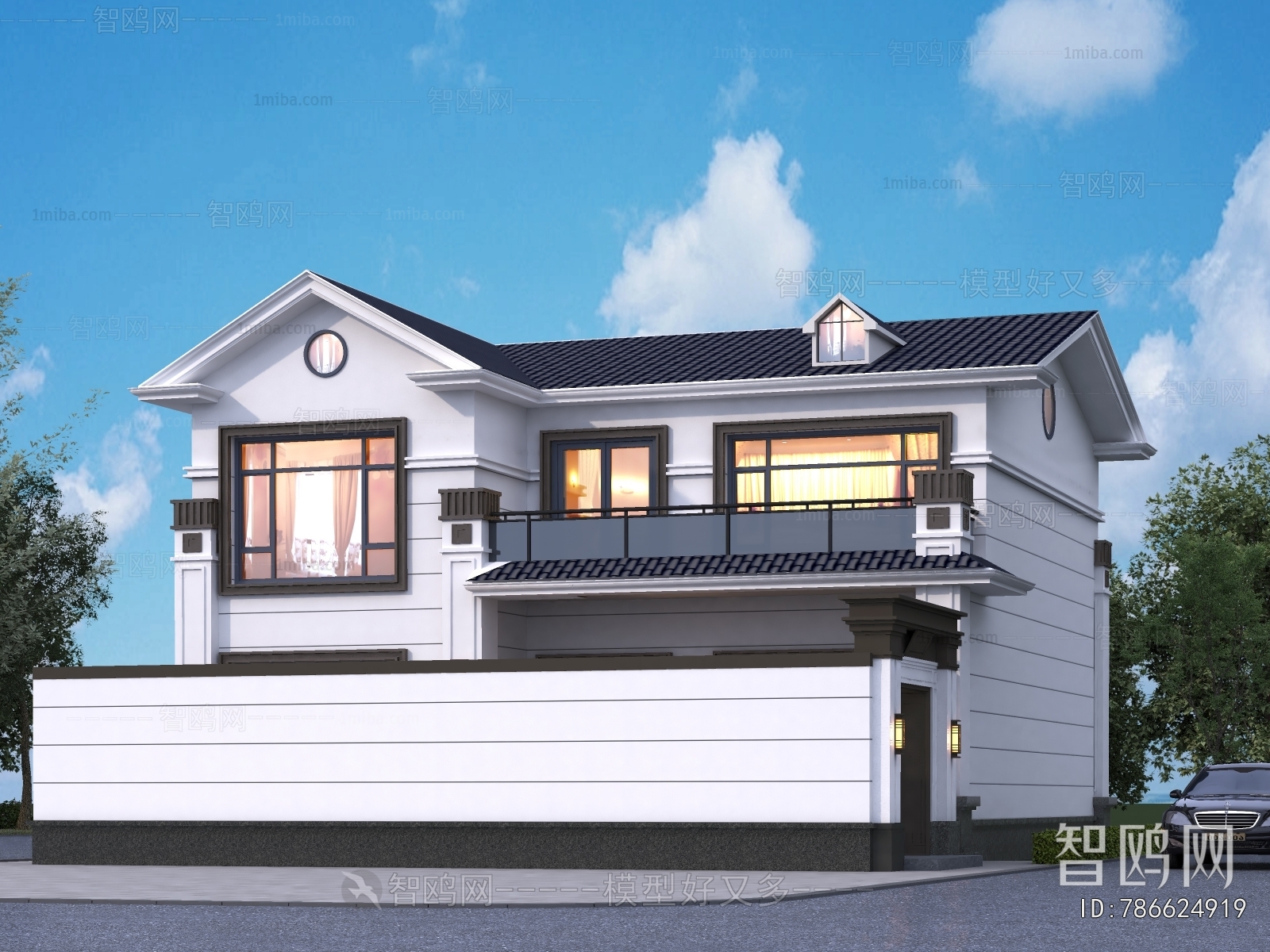 New Chinese Style Detached Villa