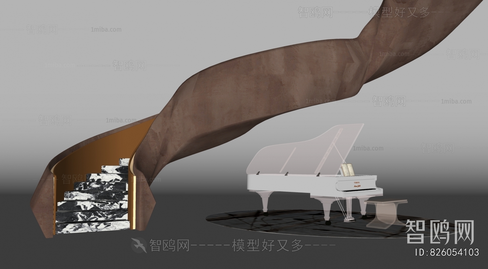 Modern Rotating Staircase