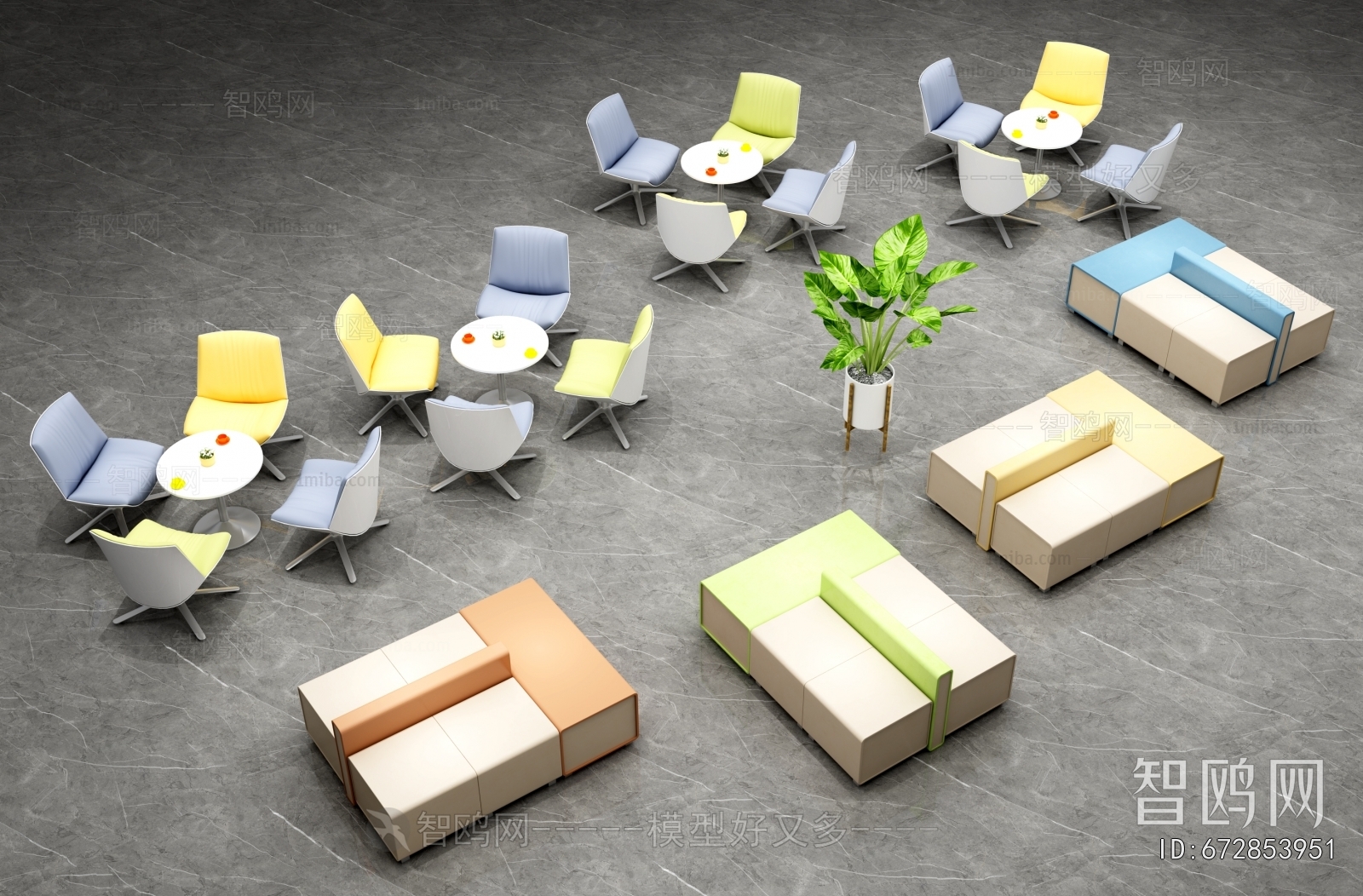 Modern Leisure Table And Chair