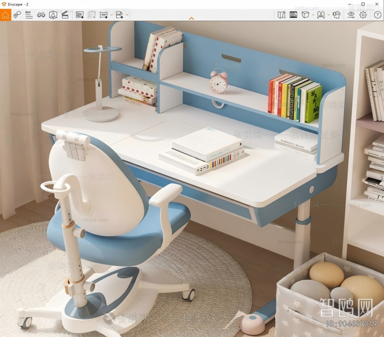 Modern Children's Table/chair