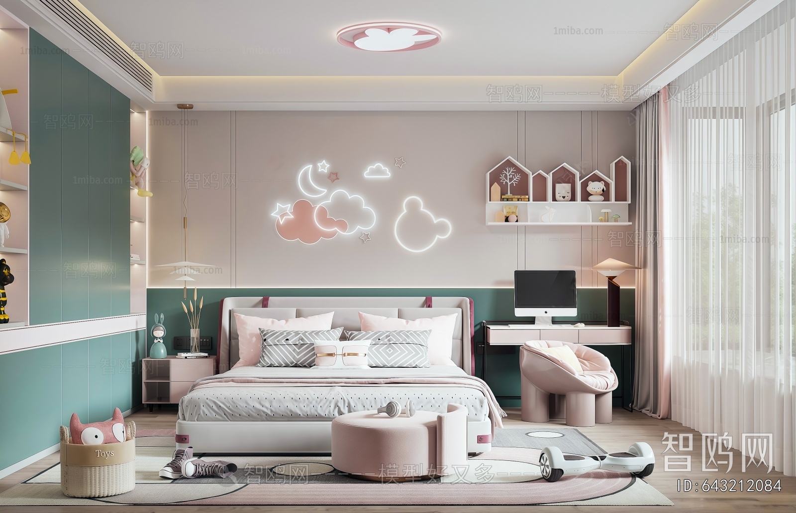 Modern Girl's Room Daughter's Room