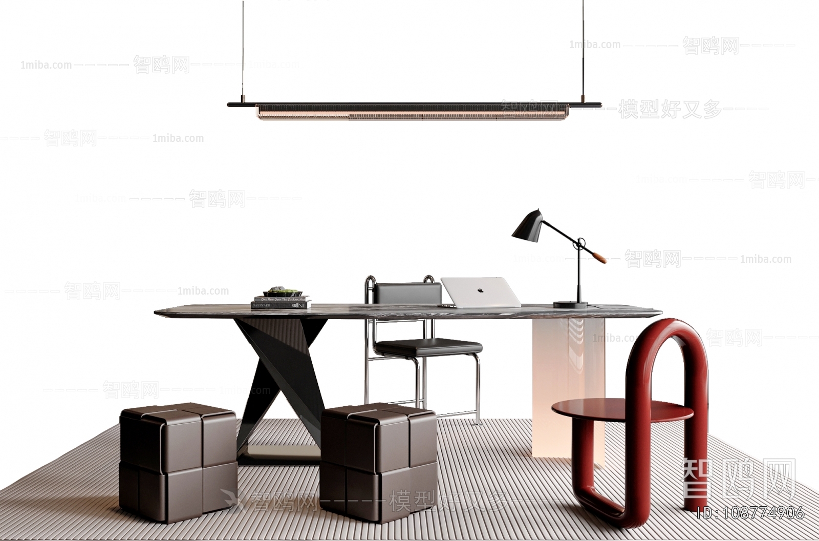 Modern Computer Desk And Chair