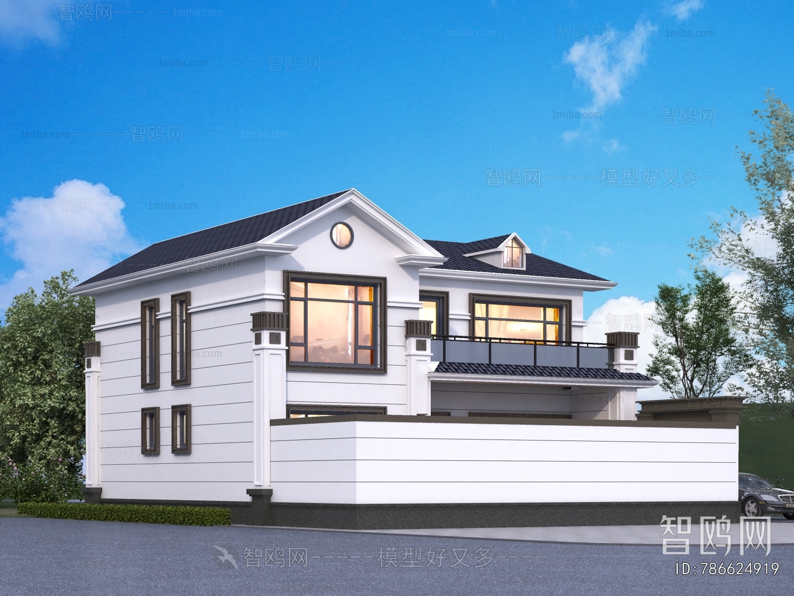 New Chinese Style Detached Villa