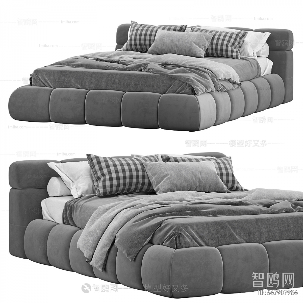 Modern Double Bed