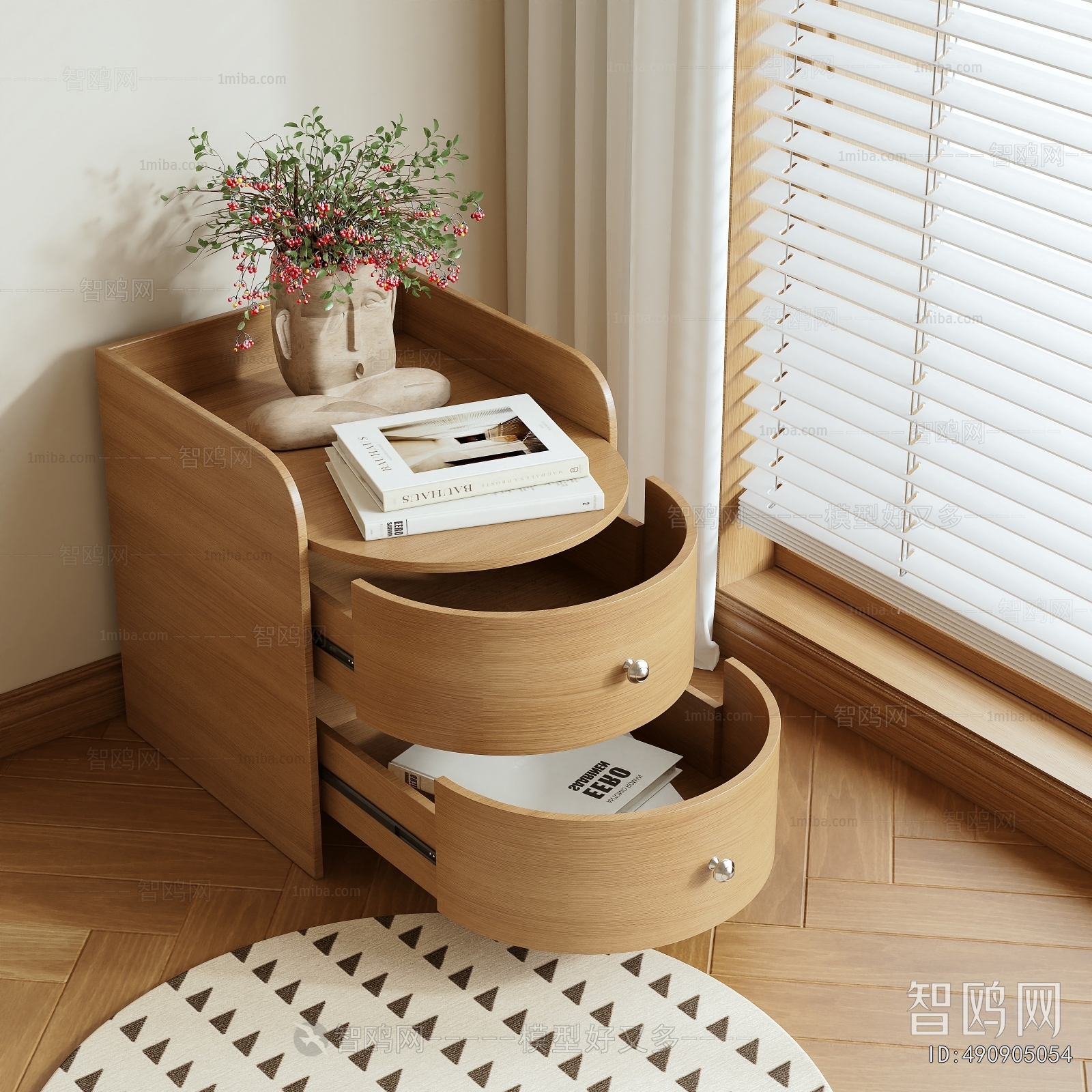 Modern Bedside Cupboard