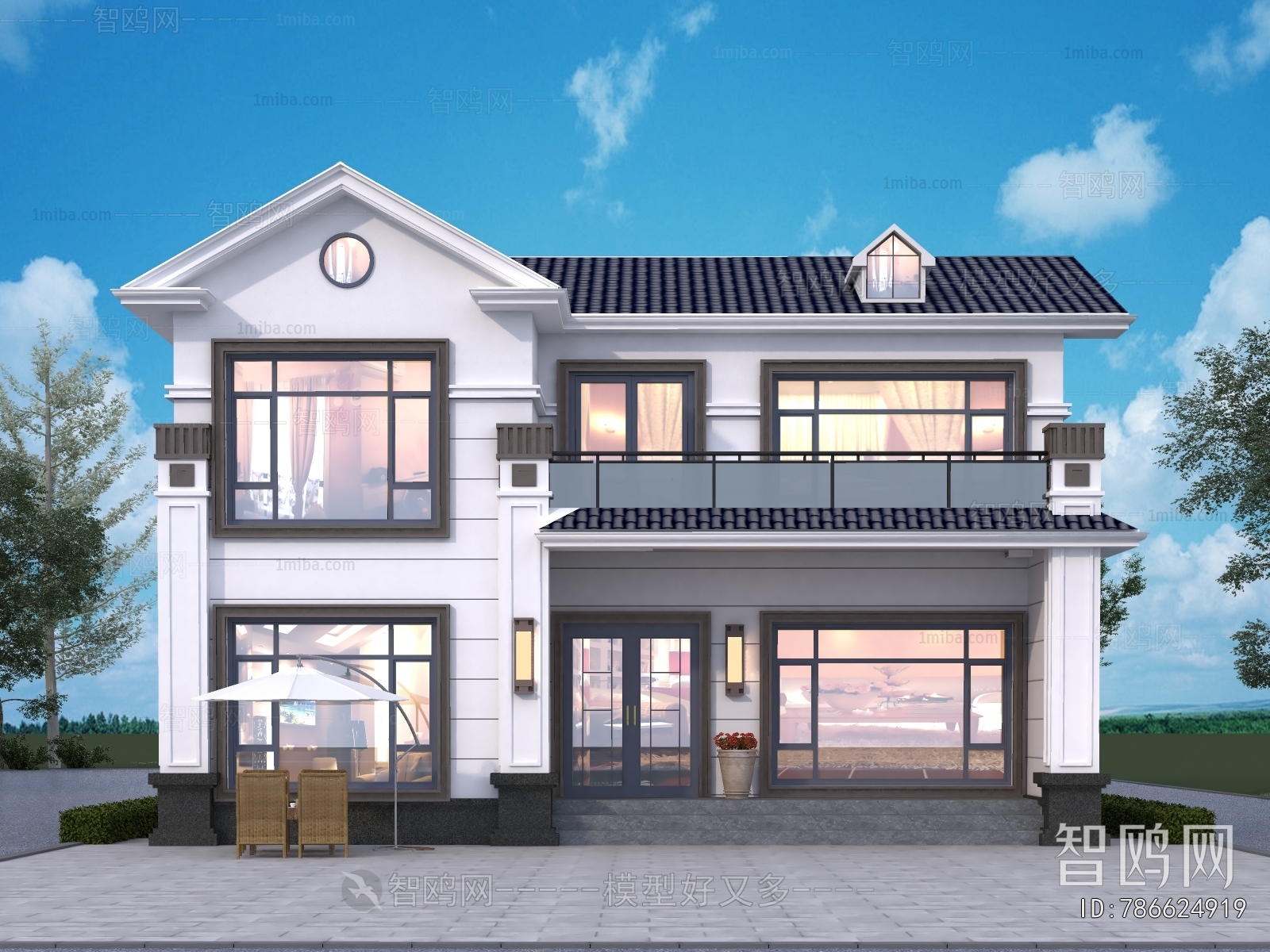 New Chinese Style Detached Villa
