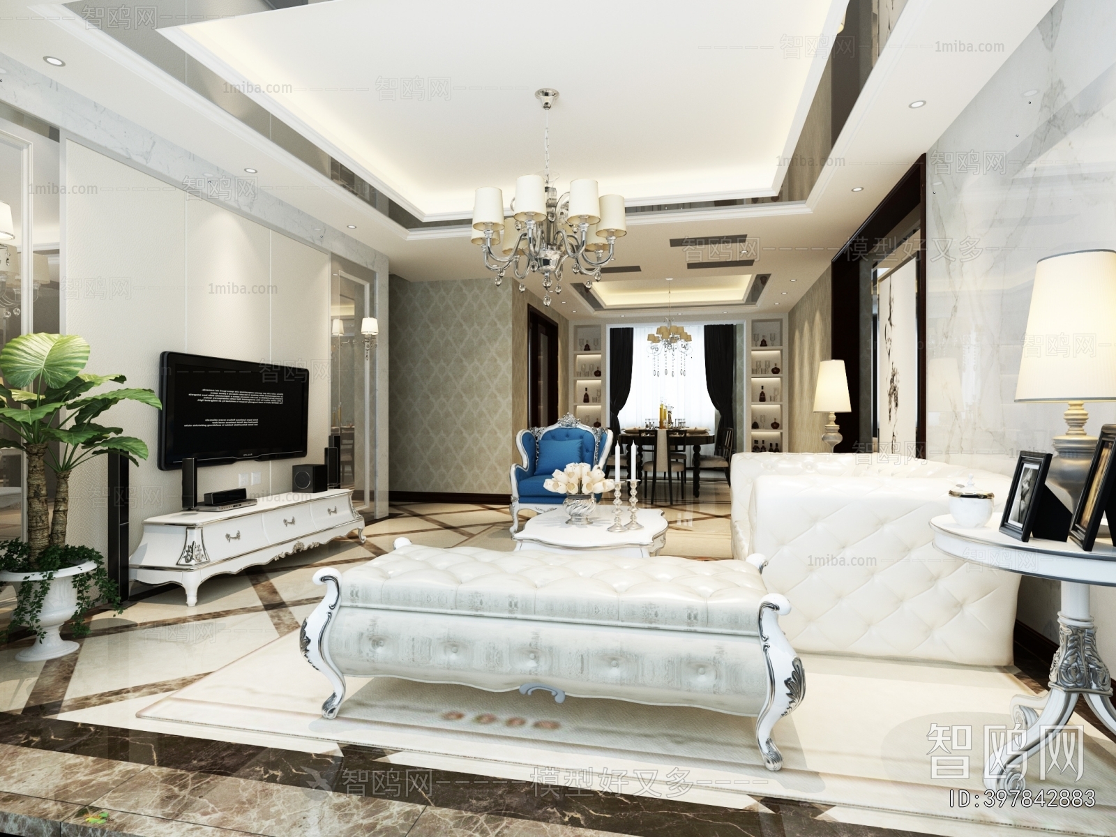 European Style A Living Room