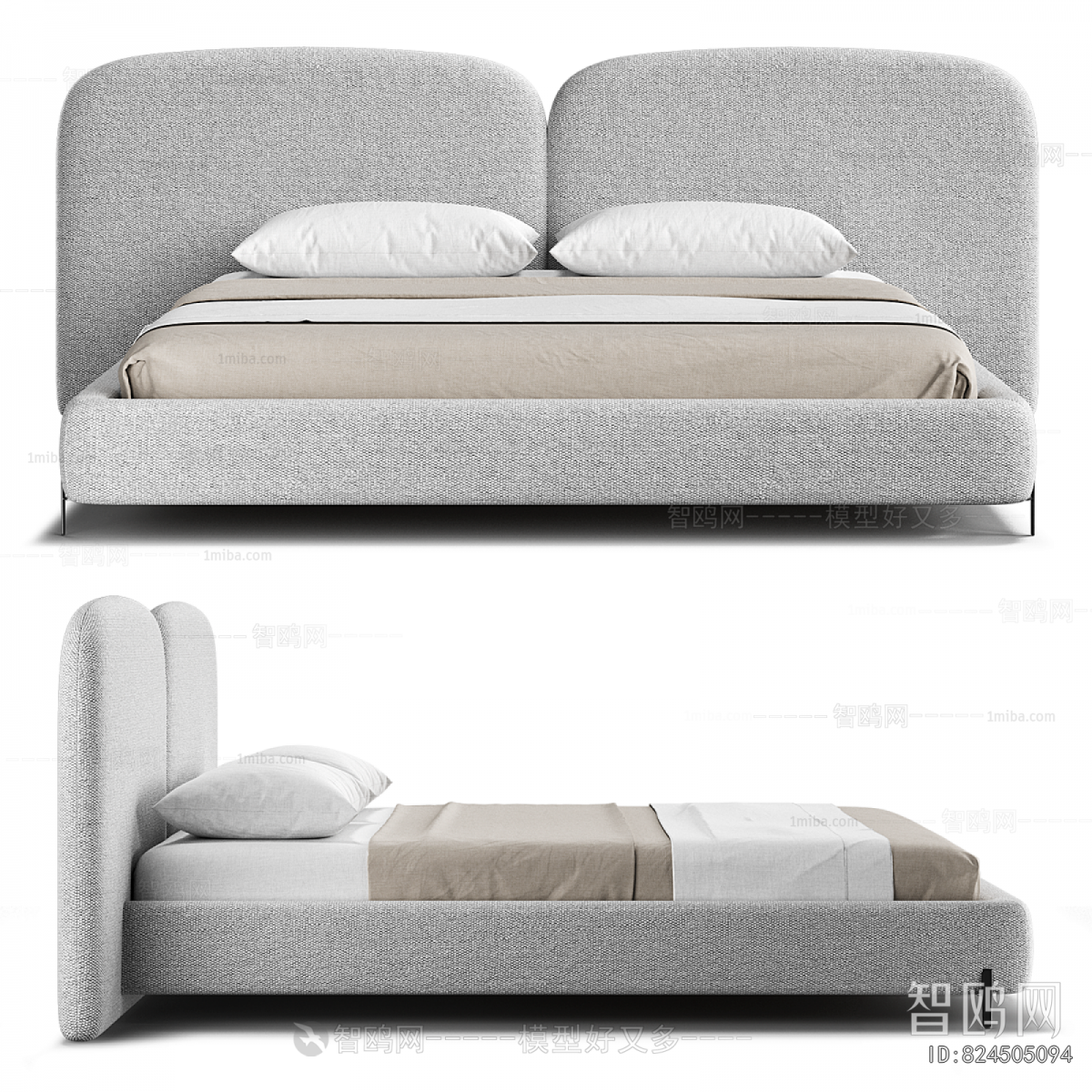 Modern Double Bed