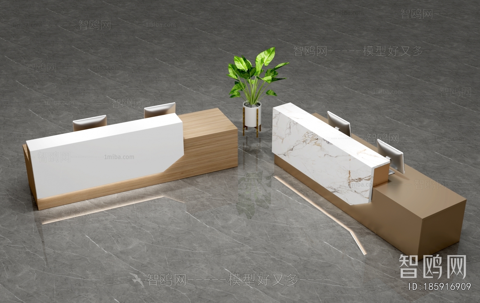 Modern Reception Desk