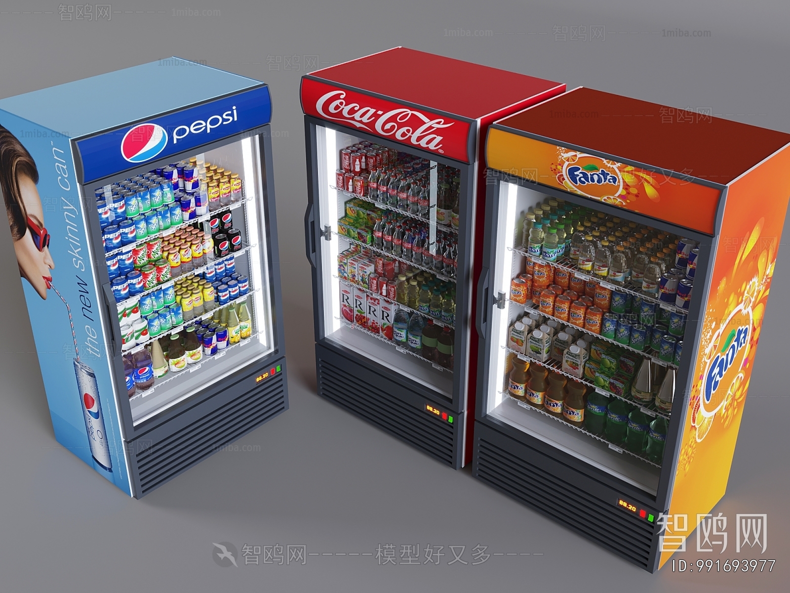 Modern Refrigerator Freezer