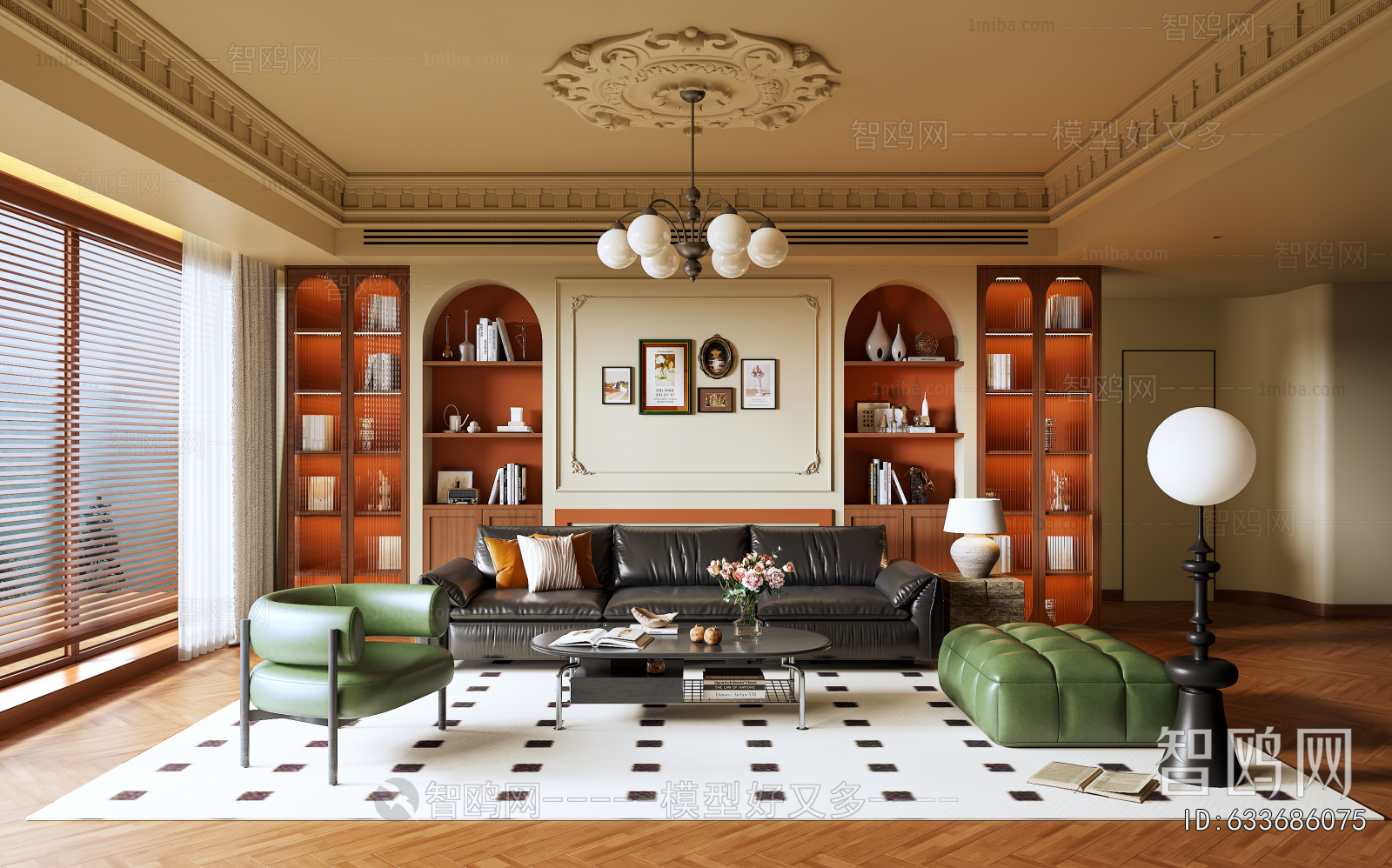 French Style A Living Room