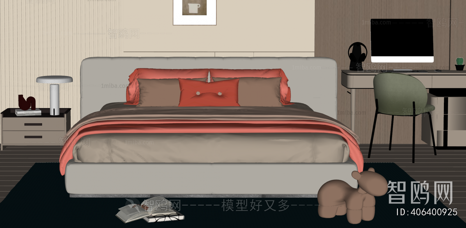 Modern Double Bed