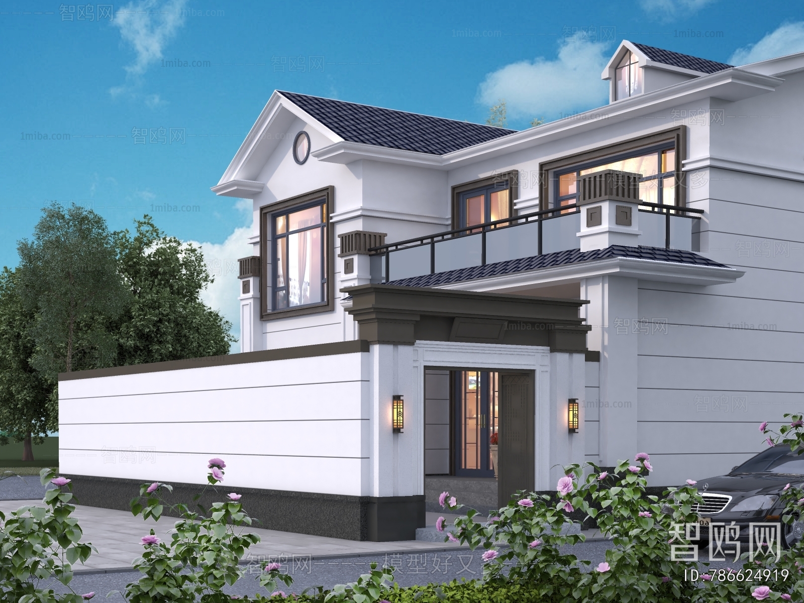 New Chinese Style Detached Villa