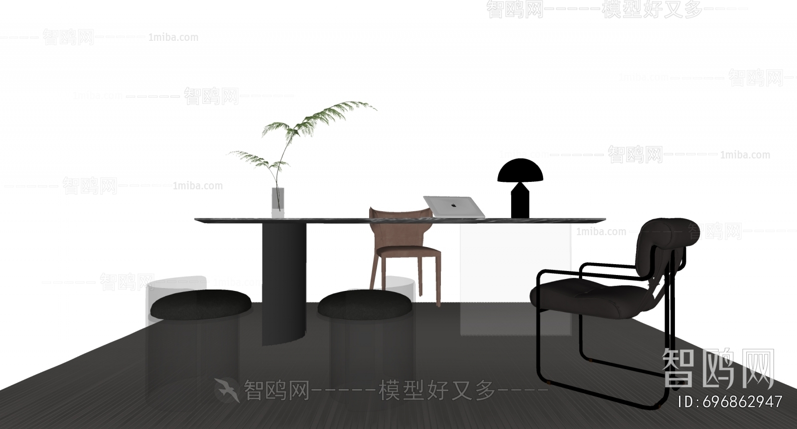 Modern Computer Desk And Chair