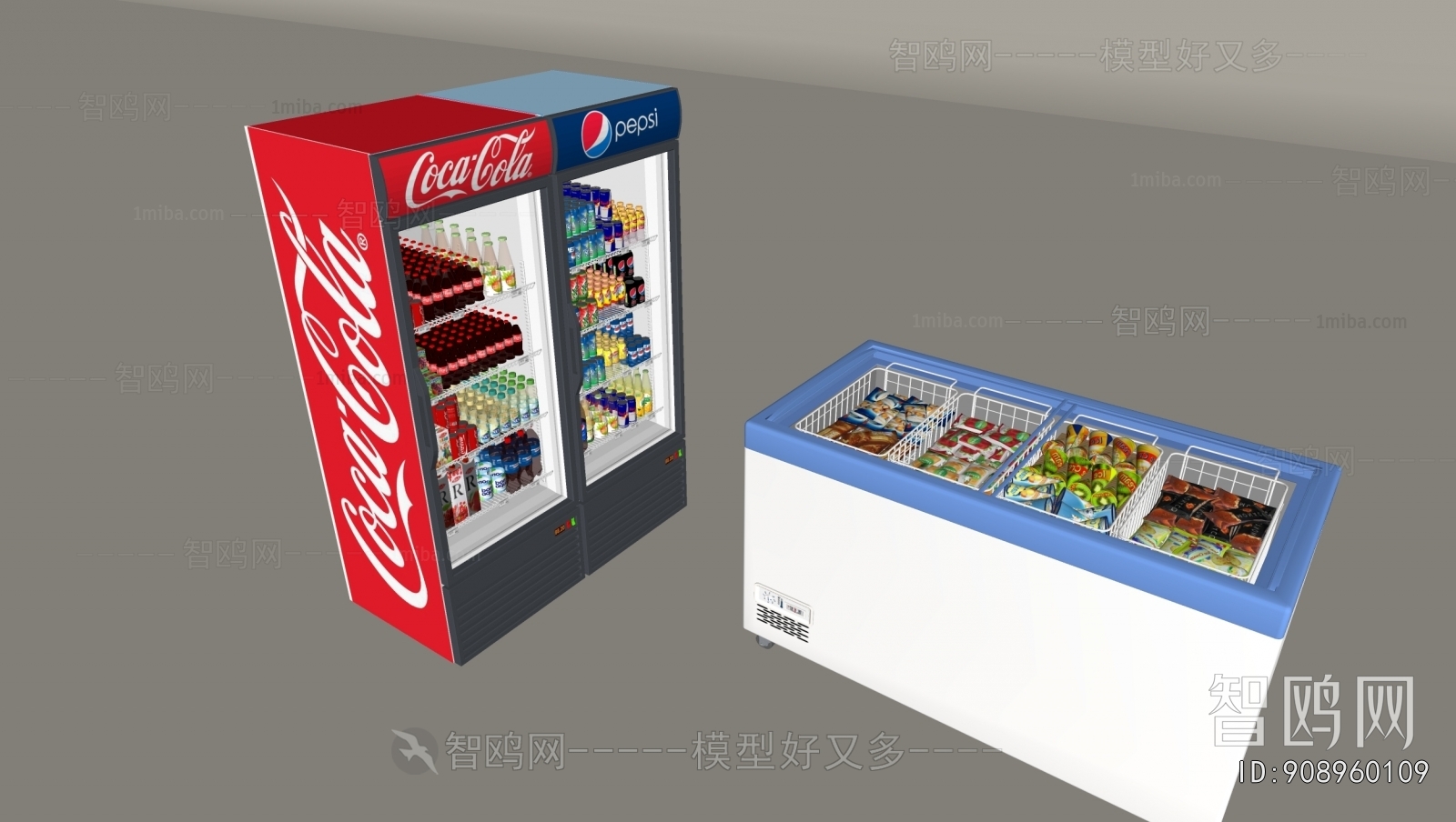 Modern Refrigerator Freezer