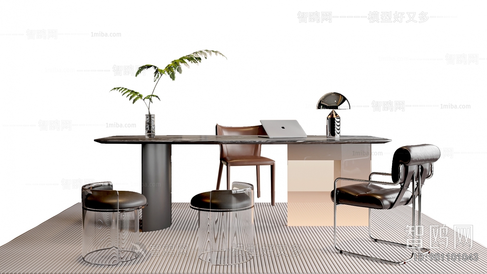 Modern Computer Desk And Chair