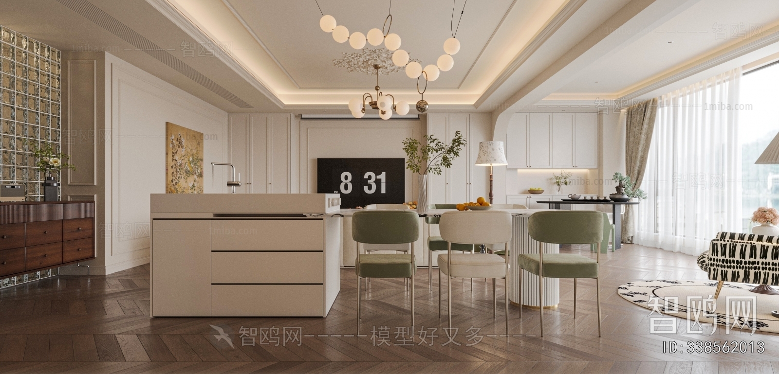 French Style A Living Room