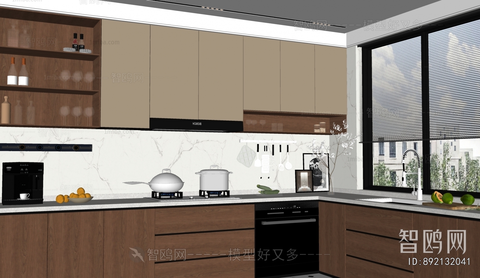 Modern The Kitchen