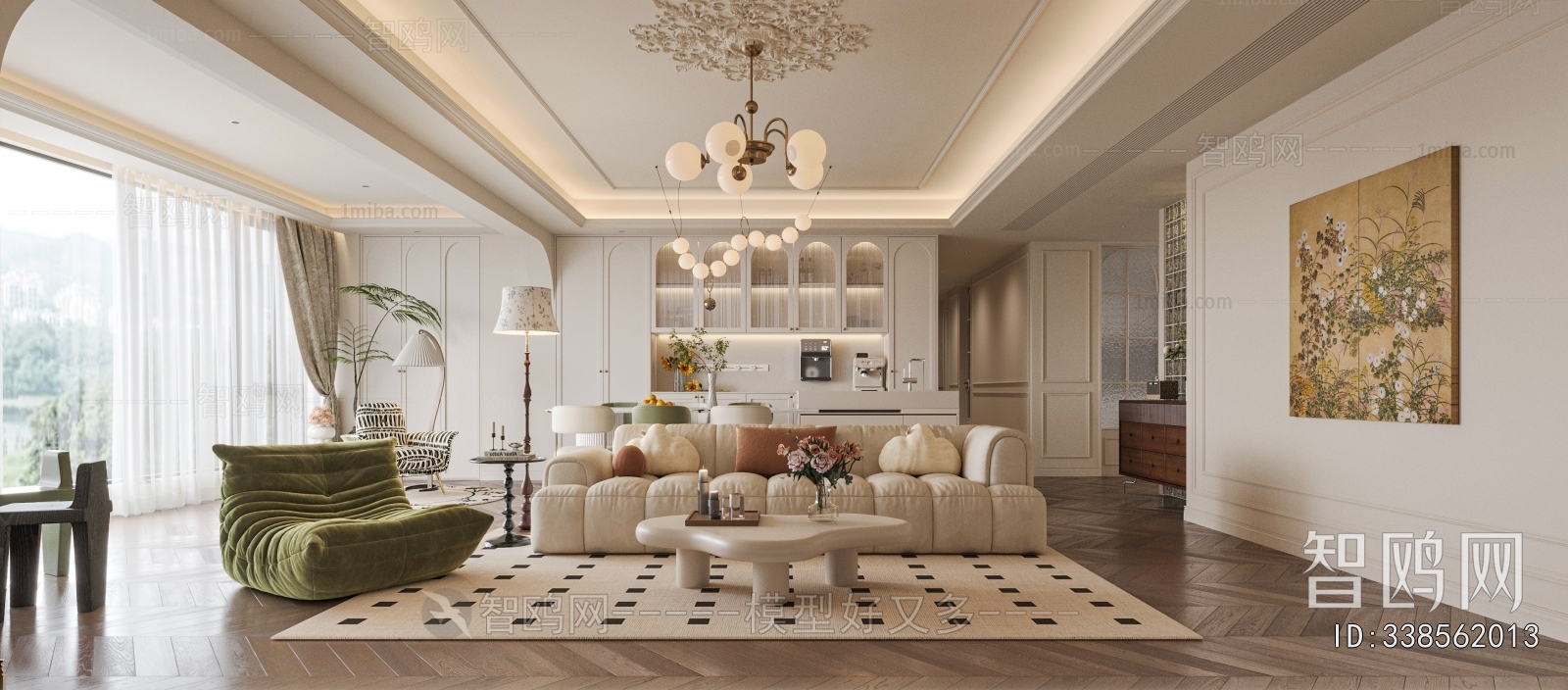 French Style A Living Room