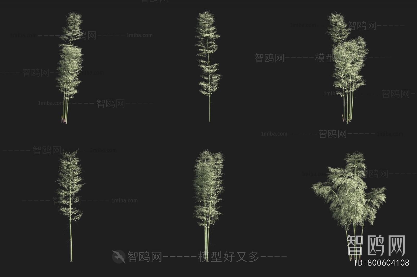 现代毛竹组合