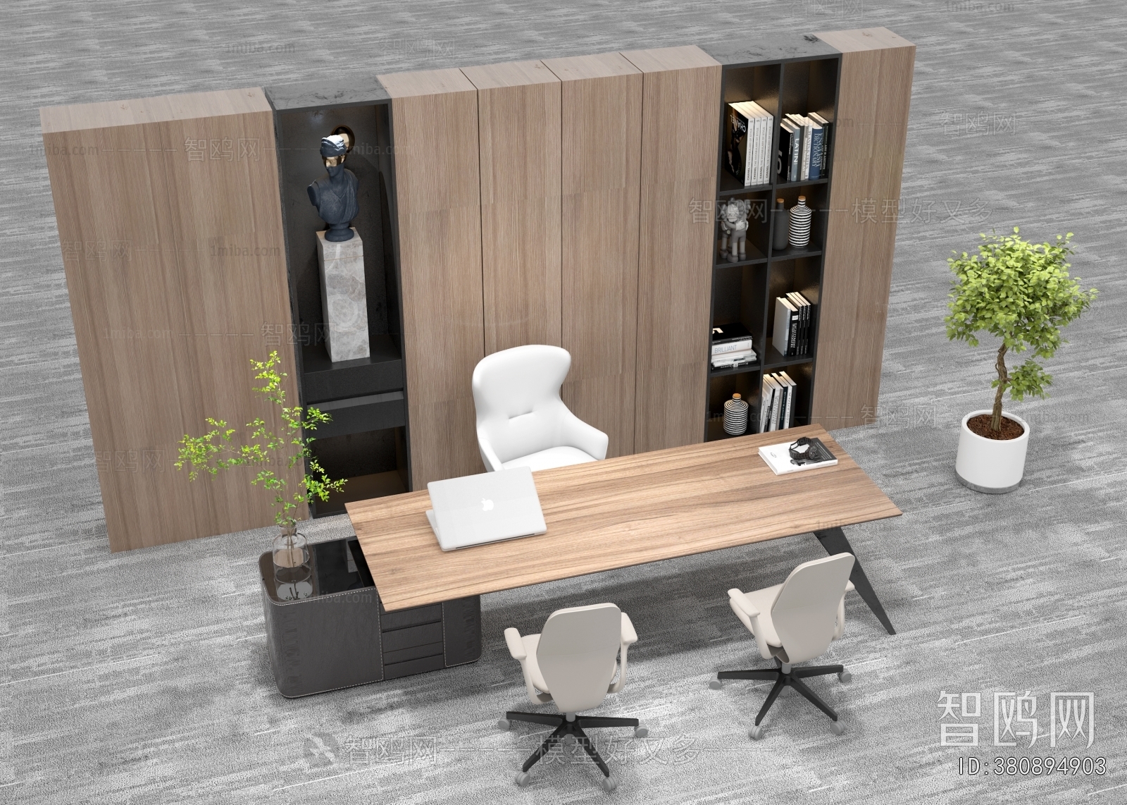 Modern Office Desk And Chair