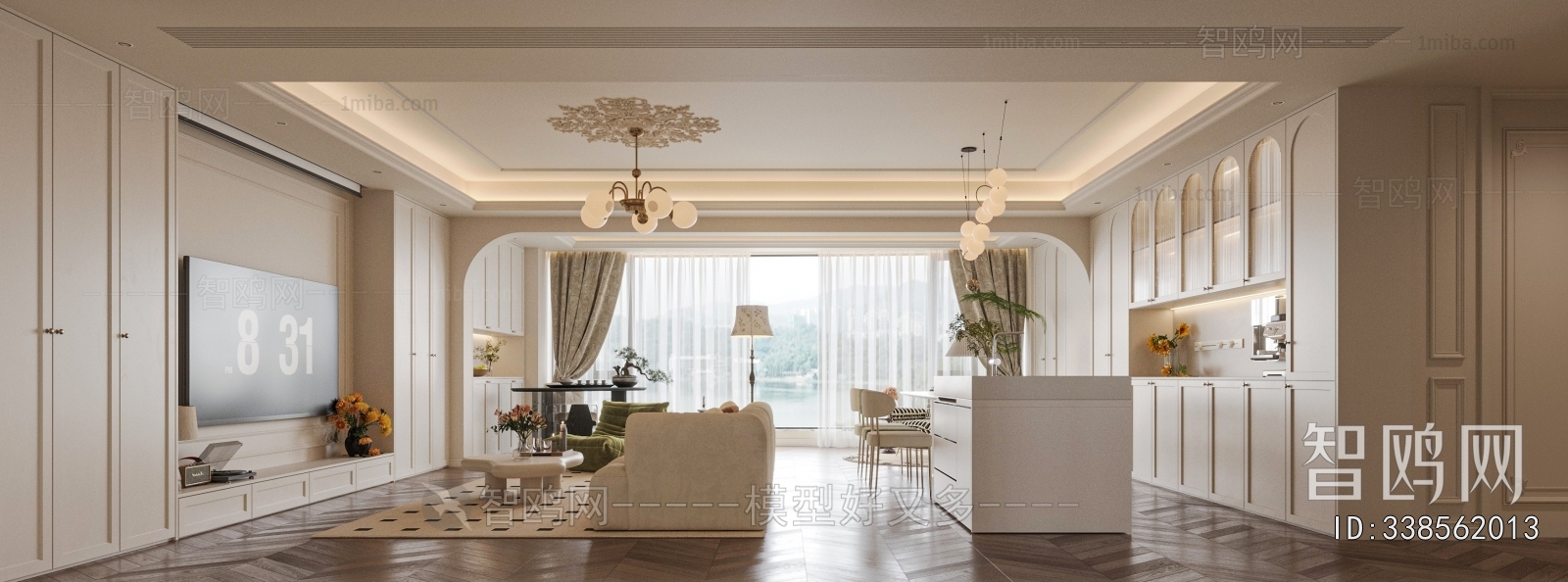 French Style A Living Room