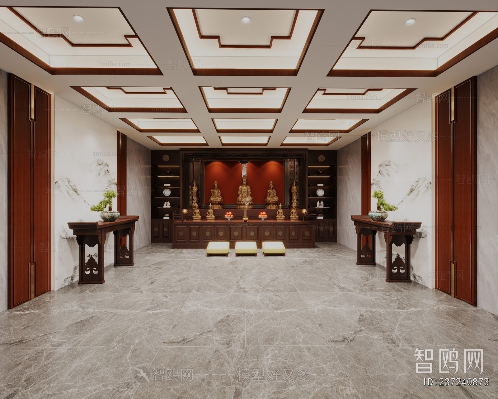 New Chinese Style Temple