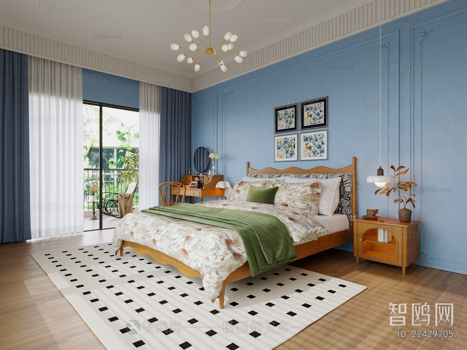 French Style Bedroom