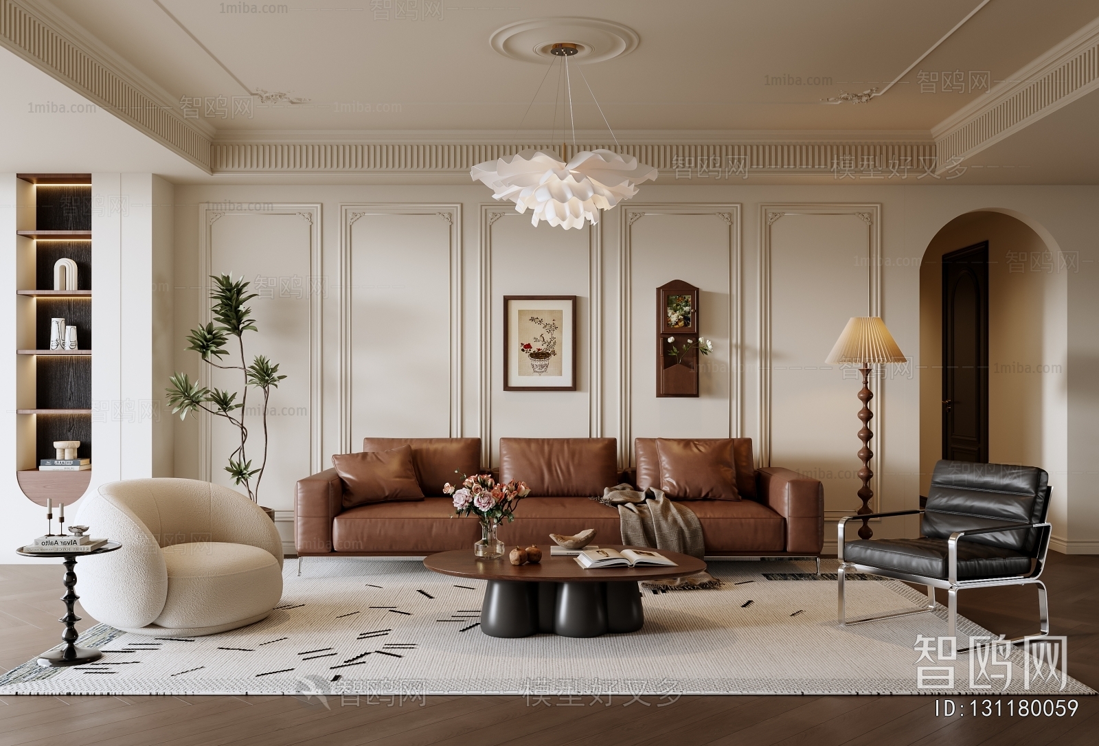 French Style A Living Room