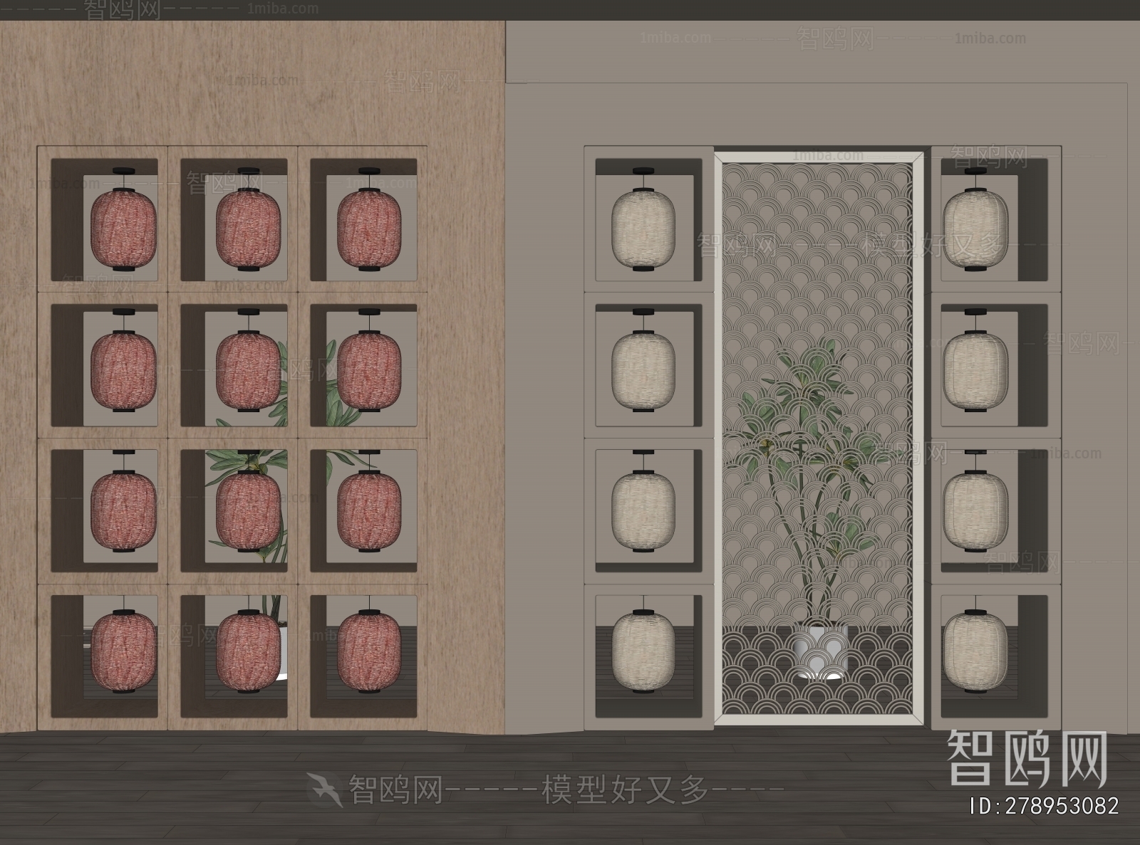 New Chinese Style Partition