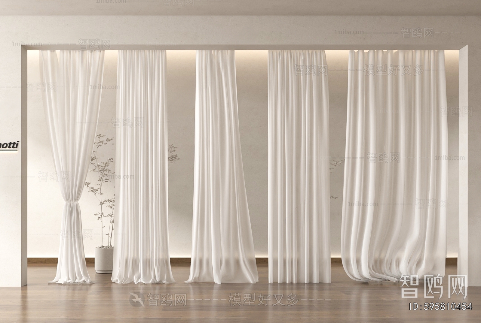 Modern The Curtain