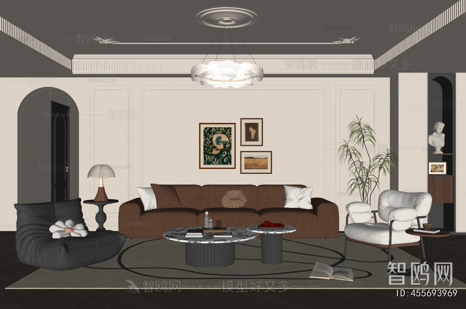 French Style A Living Room