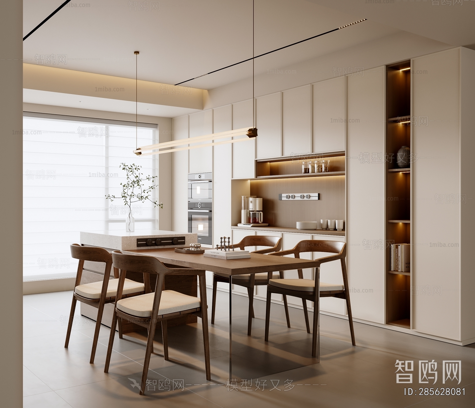 New Chinese Style Dining Room