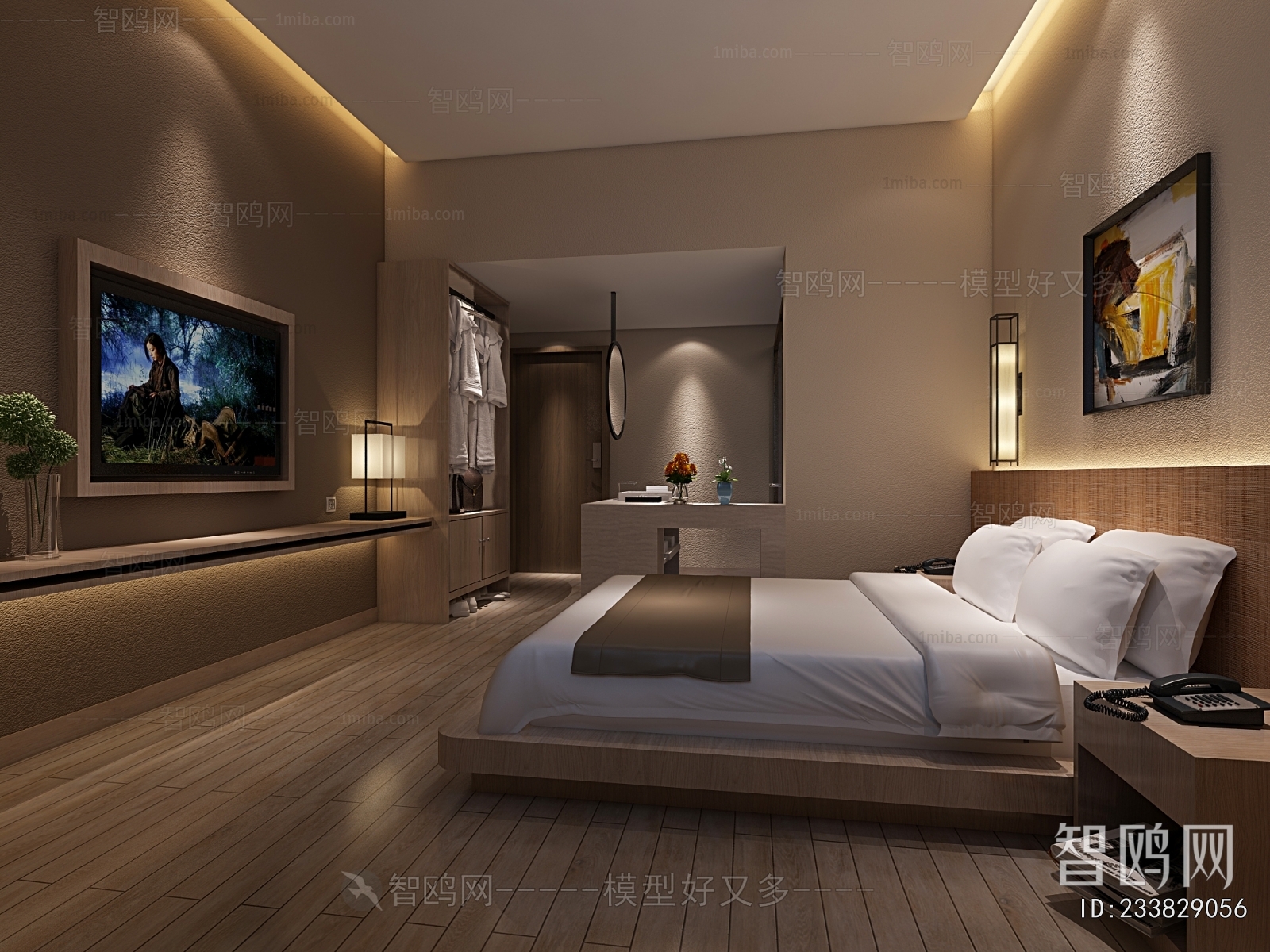 New Chinese Style Guest Room