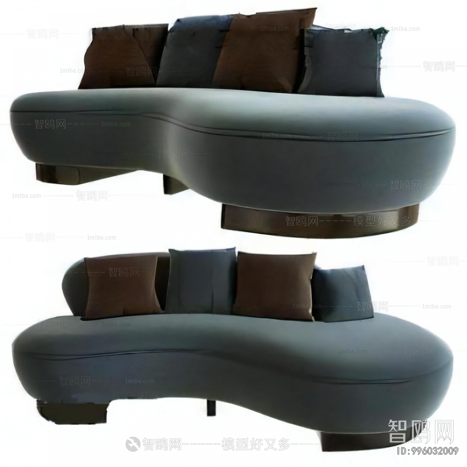 Modern Curved Sofa
