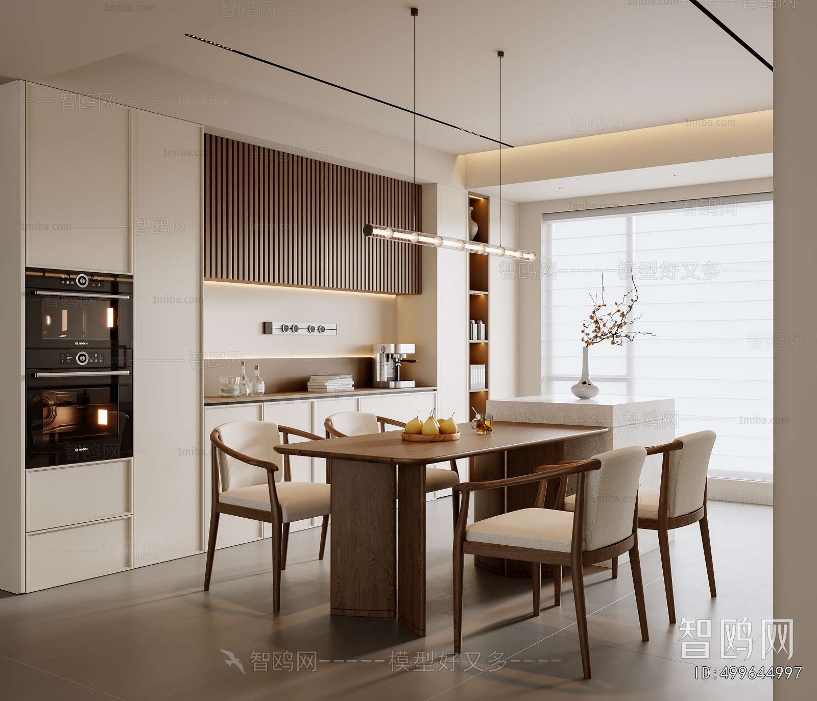 New Chinese Style Dining Room