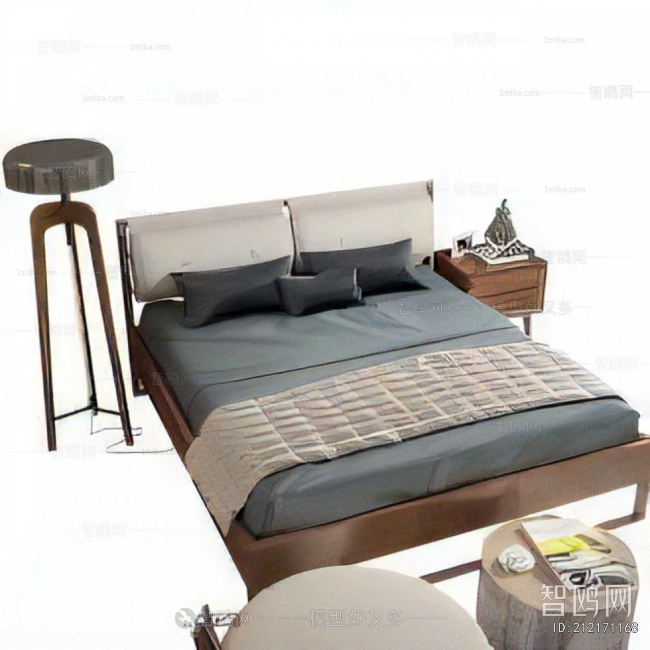 Modern Double Bed