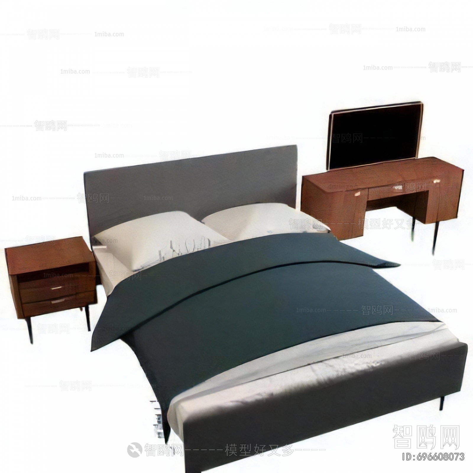 Modern Double Bed